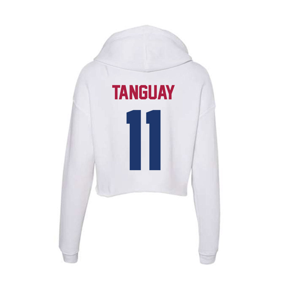 Detroit Mercy - NCAA Softball : Aleah Tanguay - Women's Crop Fleece Hoodie-1
