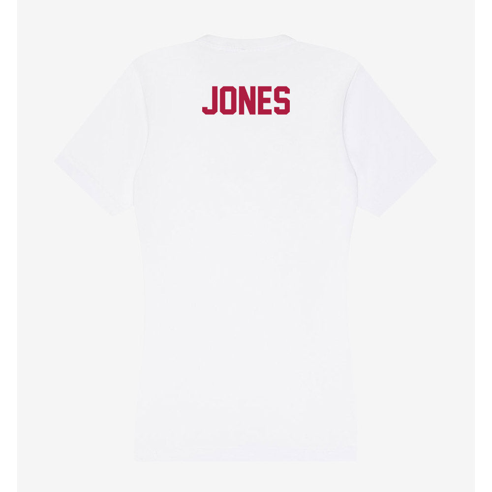 Detroit Mercy - NCAA Men's Track & Field : Miller Jones - Women's V-Neck T-Shirt-1