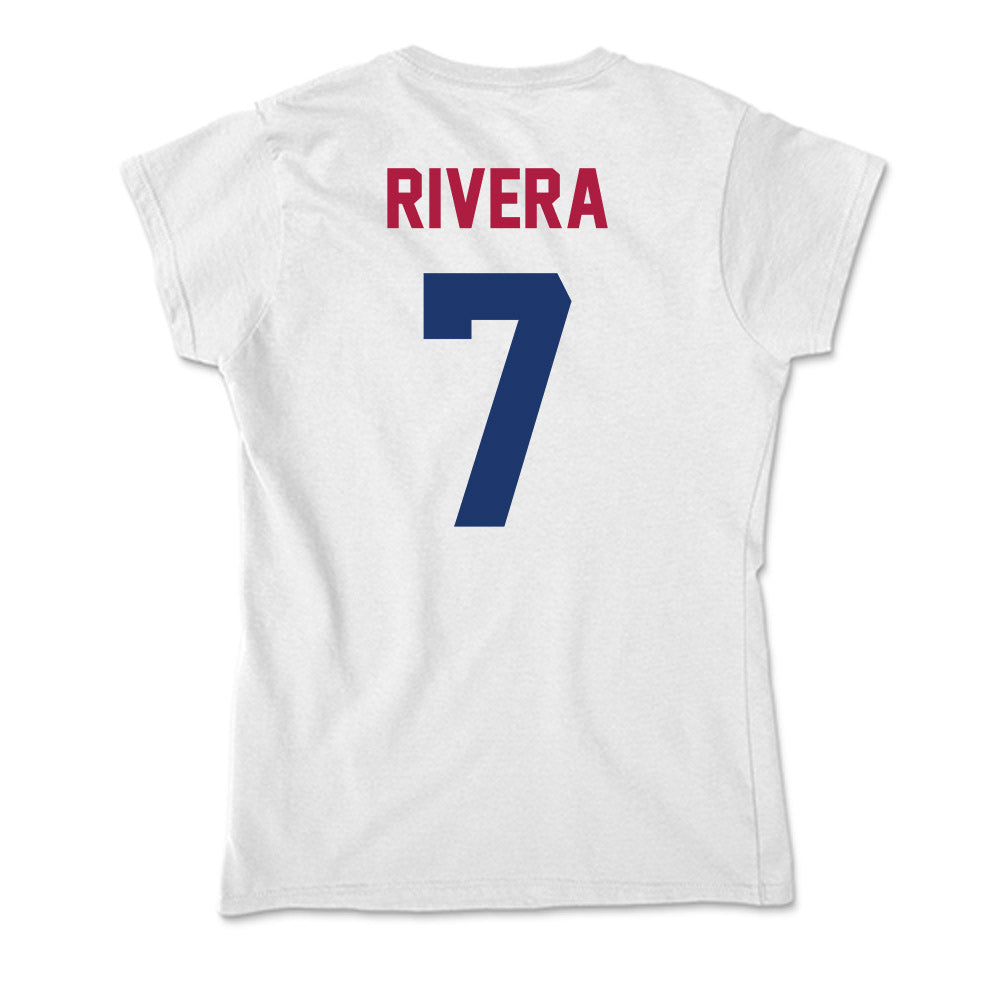 Detroit Mercy - NCAA Women's Soccer : Jada Rivera - Soft Style Women’s T-Shirt-1