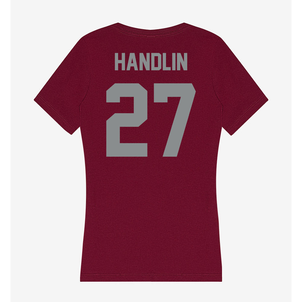 Montana - NCAA Women's Soccer : Stella Handlin - Classic Shersey Women's V-Neck T-Shirt-1