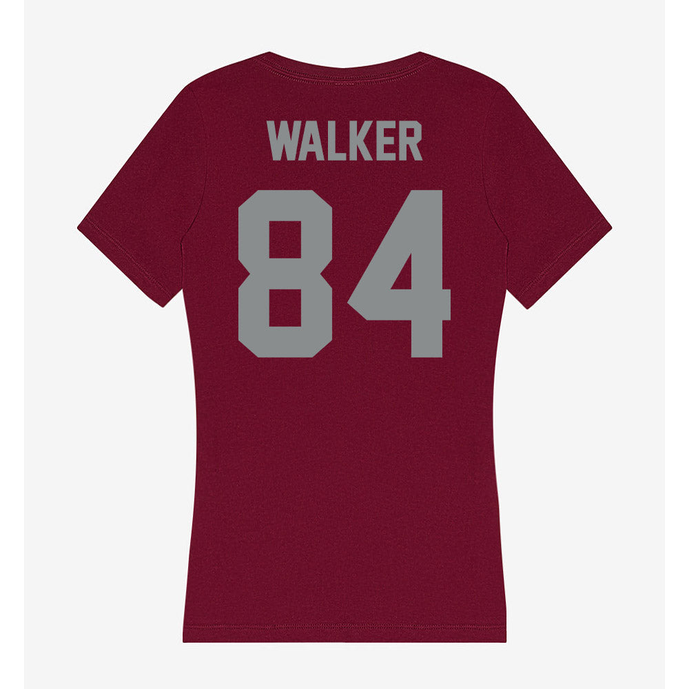 Montana - NCAA Football : Grady Walker - Women's V-Neck T-Shirt-1
