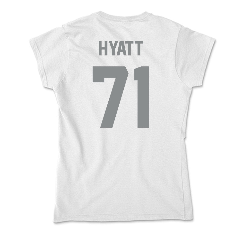 Montana - NCAA Football : Quinlan Hyatt - Soft Style Women’s T-Shirt-1