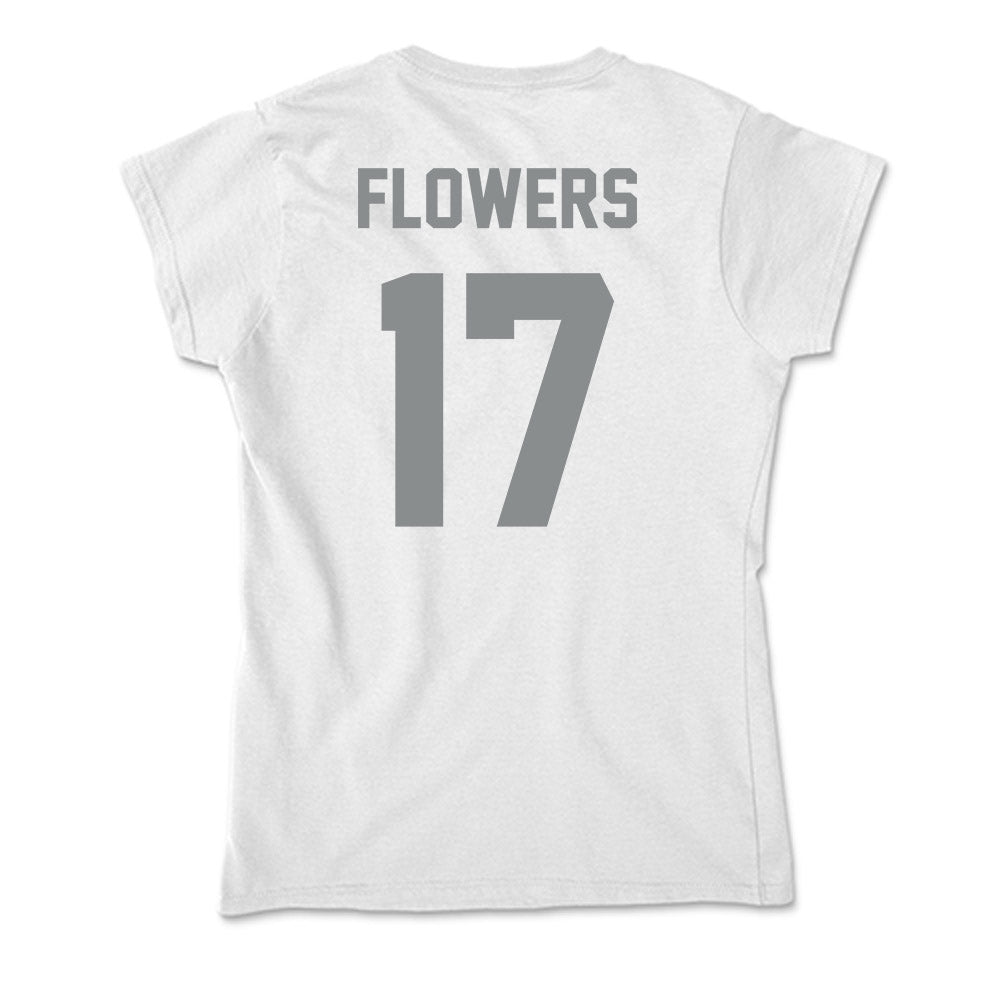 Montana - NCAA Football : Luke Flowers - Soft Style Women’s T-Shirt-1
