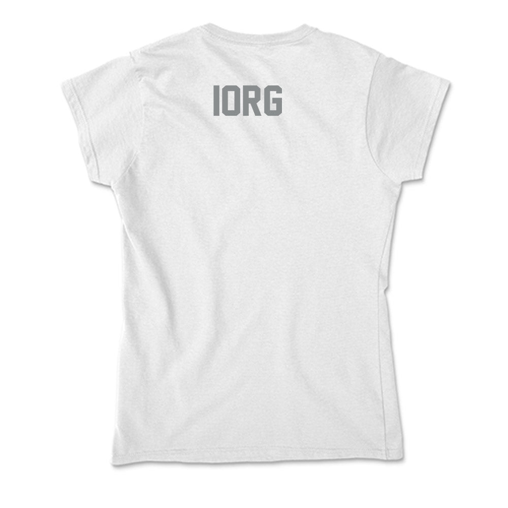 Montana - NCAA Men's Track & Field : Kyle Iorg - Soft Style Women’s T-Shirt-1
