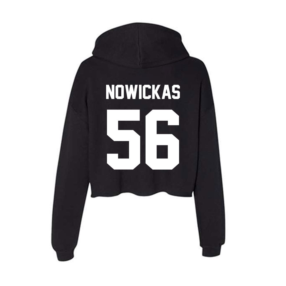 Portland State - NCAA Football : Jaylun Nowickas - Classic Shersey Women's Crop Fleece Hoodie-1