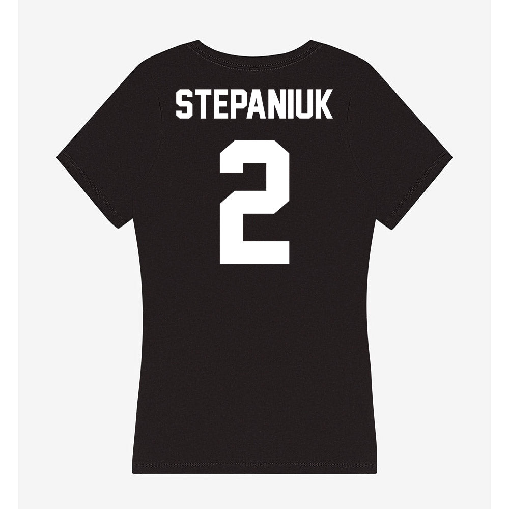 Portland State - NCAA Women's Volleyball : Paige Stepaniuk - Classic Shersey Women's V-Neck T-Shirt-1