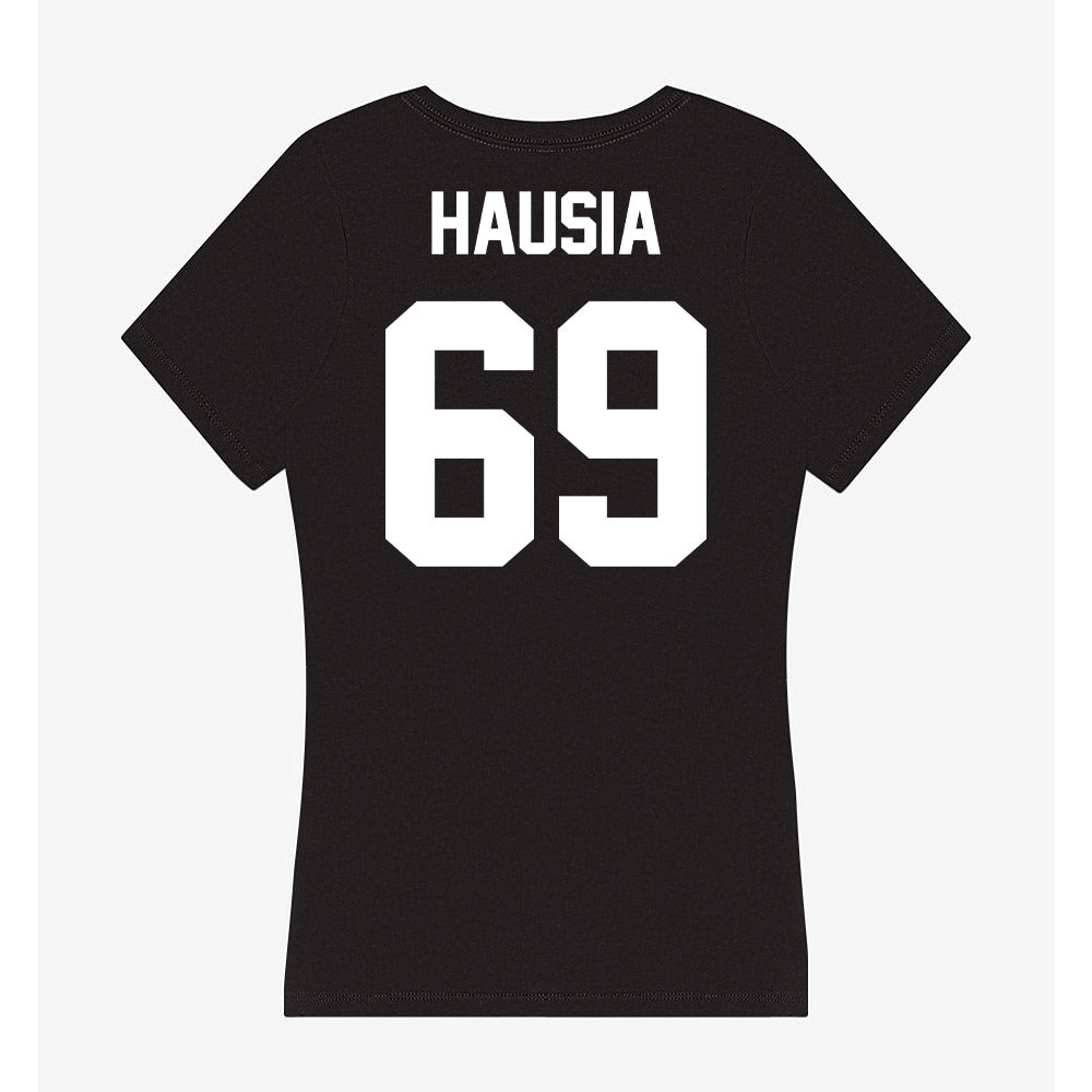Portland State - NCAA Football : Kapeliele Hausia - Classic Shersey Women's V-Neck T-Shirt-1