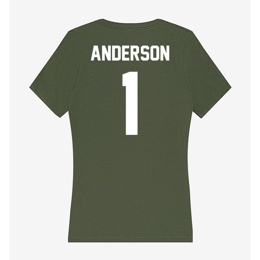 Portland State - NCAA Football : Devon Anderson - Classic Shersey Women's V-Neck T-Shirt-1