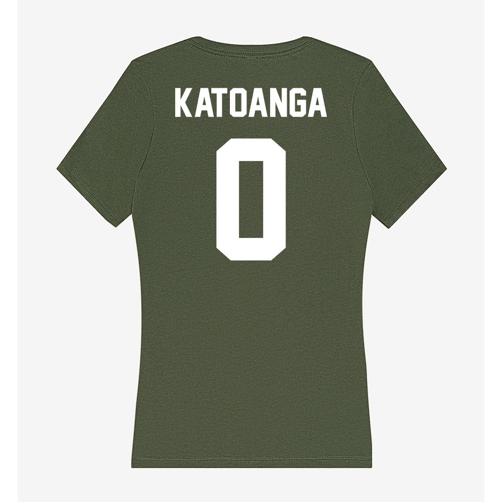 Portland State - NCAA Football : Chaz Katoanga - Classic Shersey Women's V-Neck T-Shirt-1