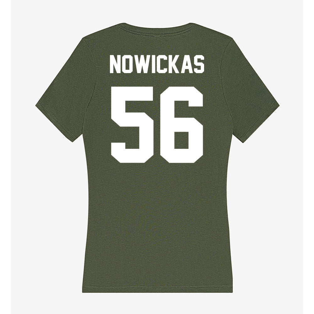 Portland State - NCAA Football : Jaylun Nowickas - Classic Shersey Women's V-Neck T-Shirt-1