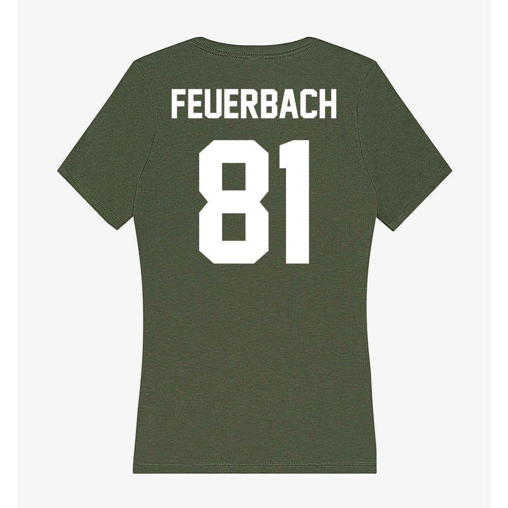 Portland State - NCAA Football : Josh Feuerbach - Classic Shersey Women's V-Neck T-Shirt-1