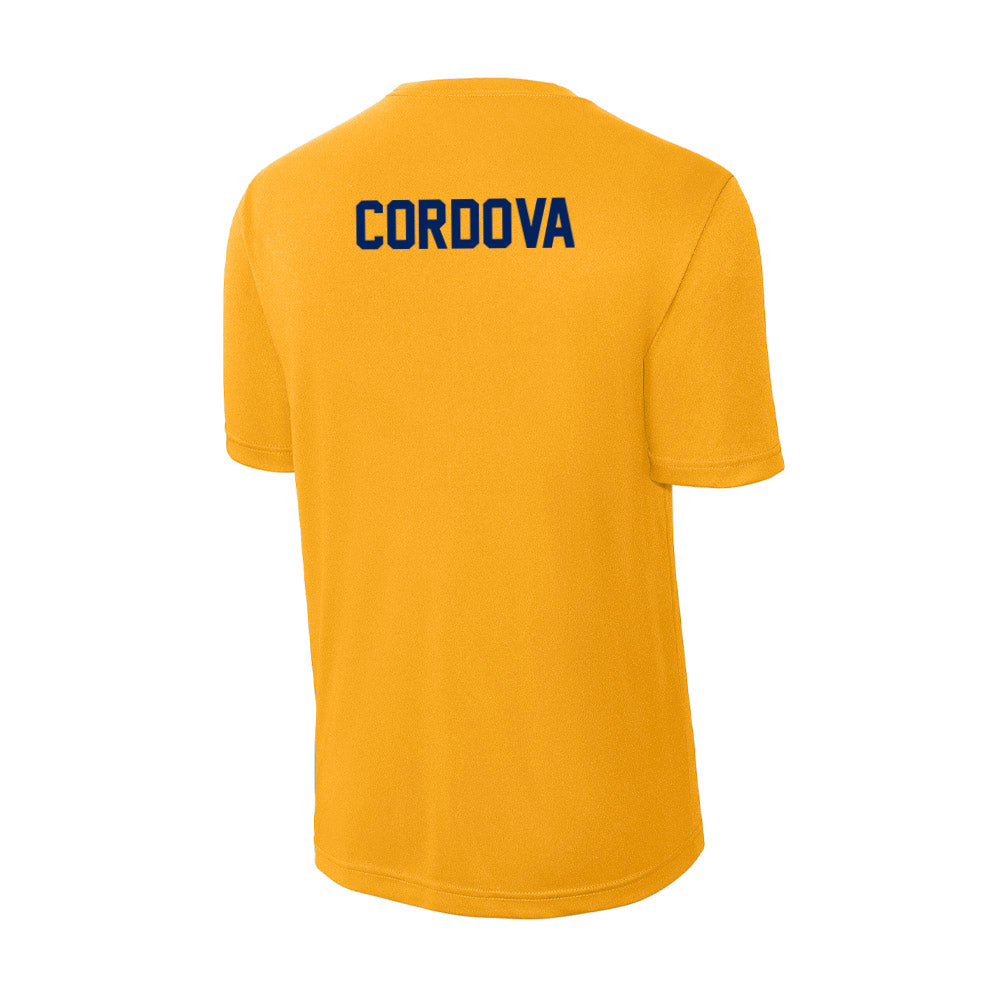 UW Eau Claire - NCAA Women's Gymnastics : Cadence Cordova - Activewear T-Shirt-1
