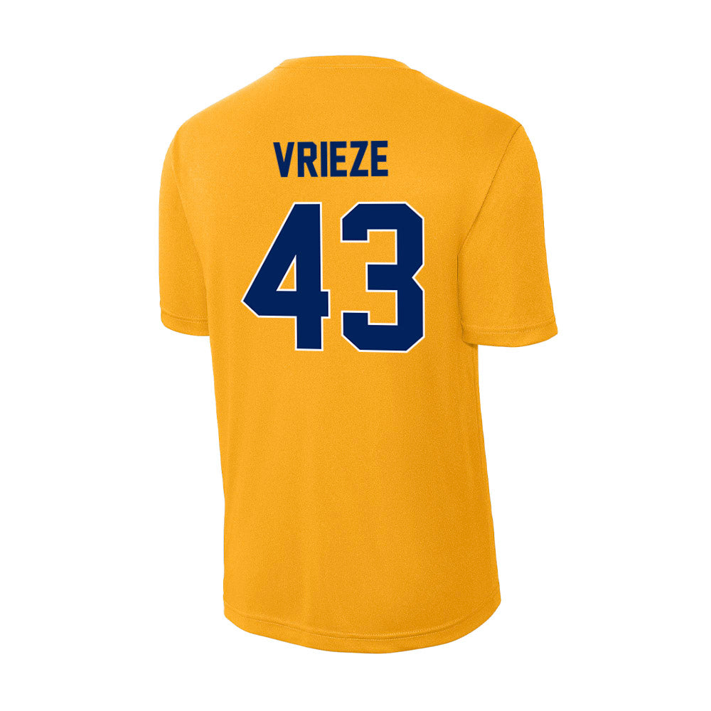 UW Eau Claire - NCAA Football : Logan Vrieze - Activewear T-Shirt-1
