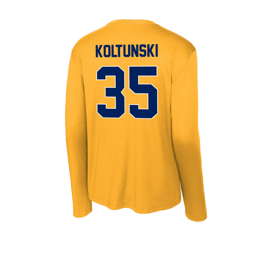 UW Eau Claire - NCAA Football : Tanner Koltunski - Activewear Long Sleeve T-Shirt-1