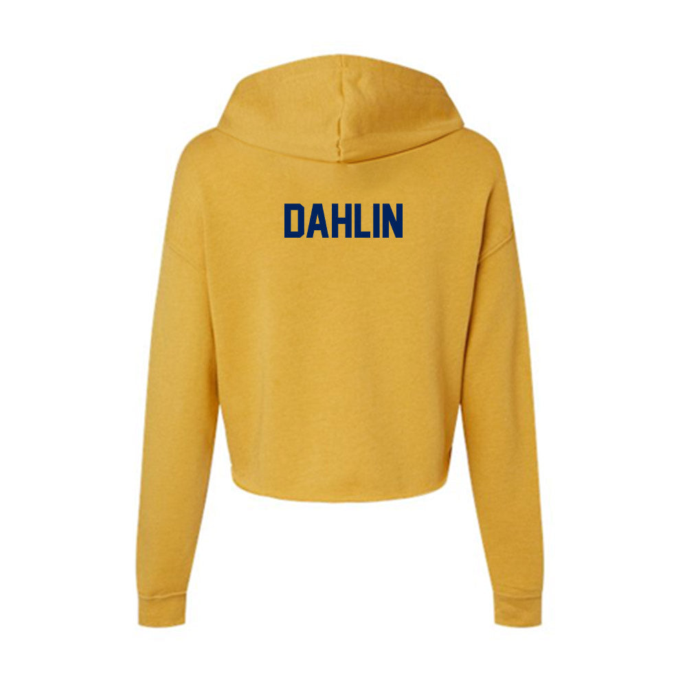 UW Eau Claire - NCAA Women's Gymnastics : Meghan Dahlin - Women's Crop Fleece Hoodie-1