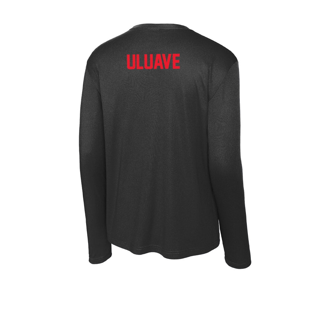 Southern Utah - NCAA Football : Siale Uluave - Activewear Long Sleeve T-Shirt-1