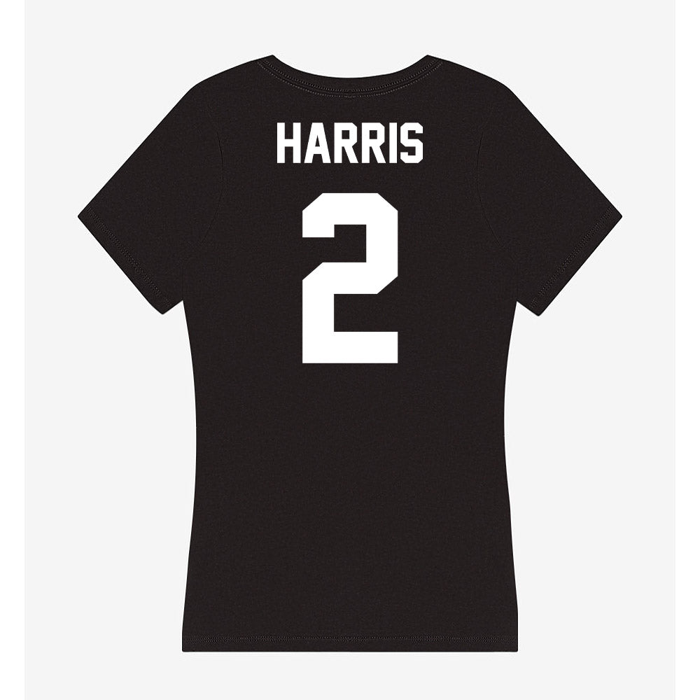 Utah Valley - NCAA Men's Soccer : Mykah Harris - Women's V-Neck T-Shirt-1