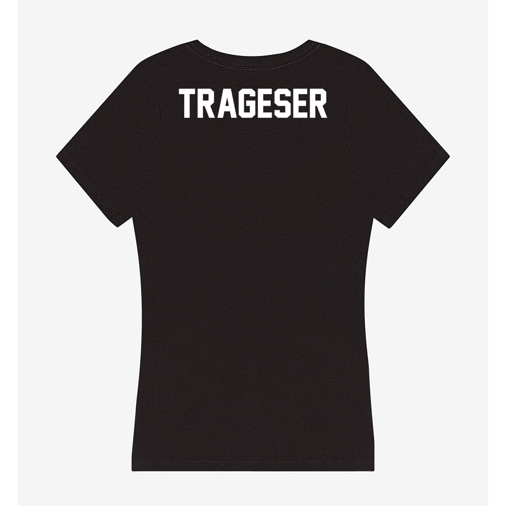Utah Valley - NCAA Men's Track & Field : Joey Trageser - Women's V-Neck T-Shirt-1