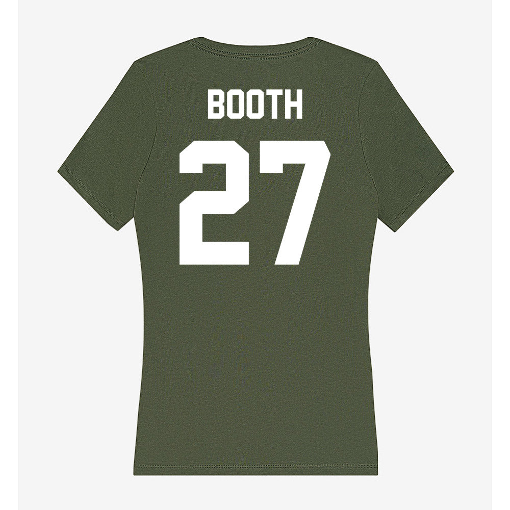 Utah Valley - NCAA Women's Soccer : Kate Booth - Women's V-Neck T-Shirt-1