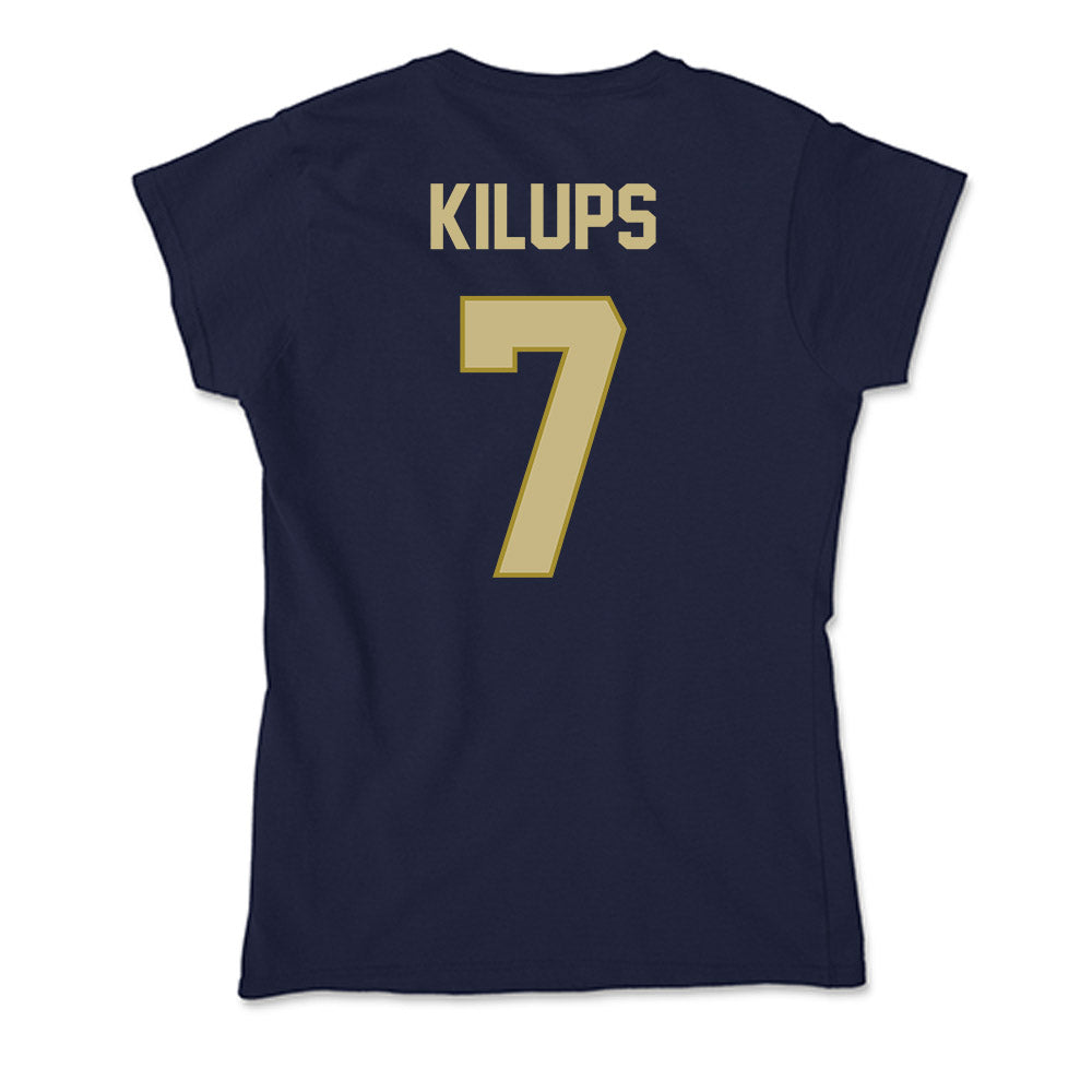 Oral Roberts - NCAA Men's Basketball : Martins Kilups - Soft Style Women’s T-Shirt-1