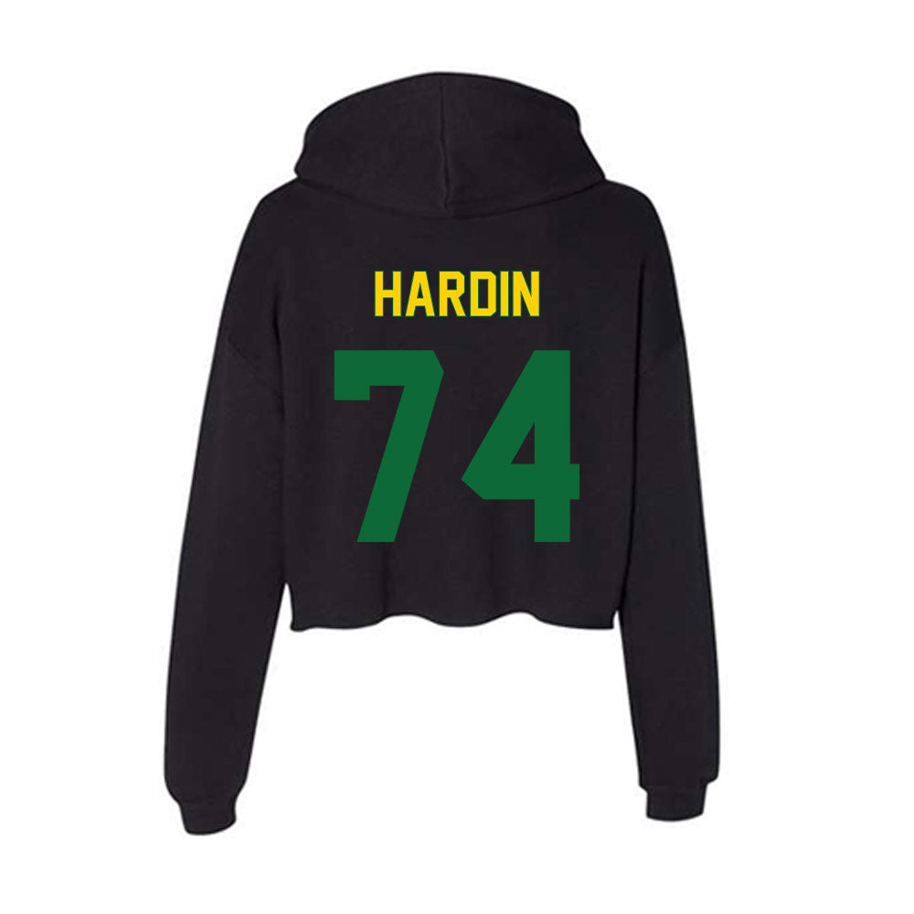 KYSU - NCAA Football : Elijah Hardin - Classic Shersey Women's Crop Fleece Hooded Sweatshirt-1
