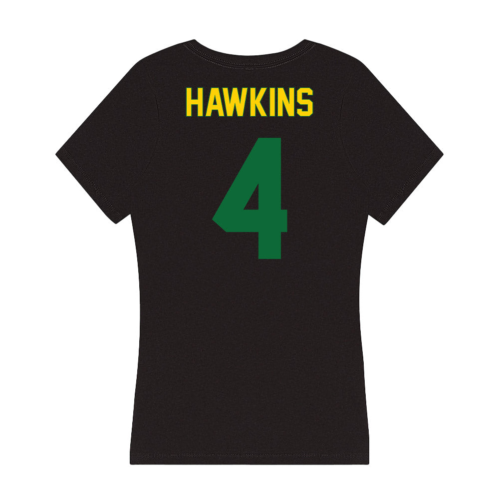 - NCAA Women's Cross Country : ZhakeYa Hawkins - Classic Shersey Women's V-Neck T-Shirt-1