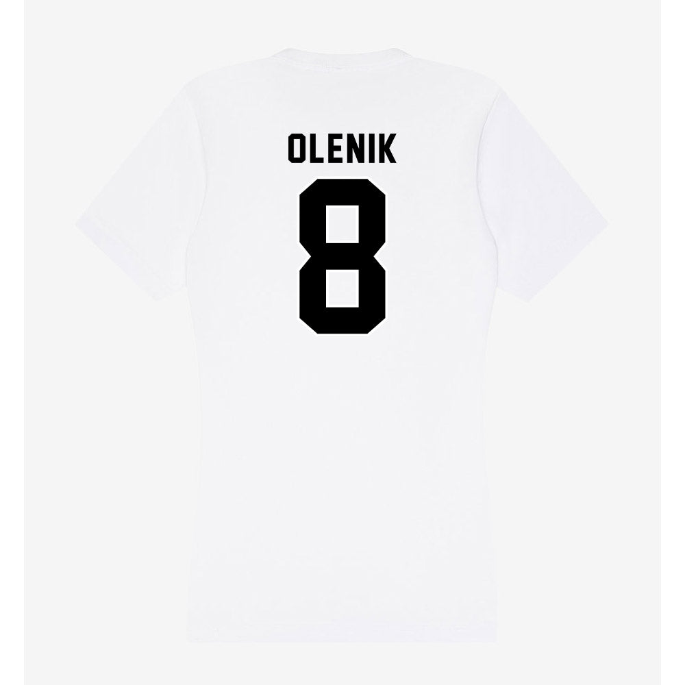Providence - NCAA Men's Lacrosse : Ian Olenik - Women's V-Neck T-Shirt-1