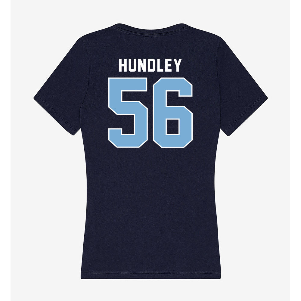 The Citadel - NCAA Football : Brock Hundley - Women's V-Neck T-Shirt-1