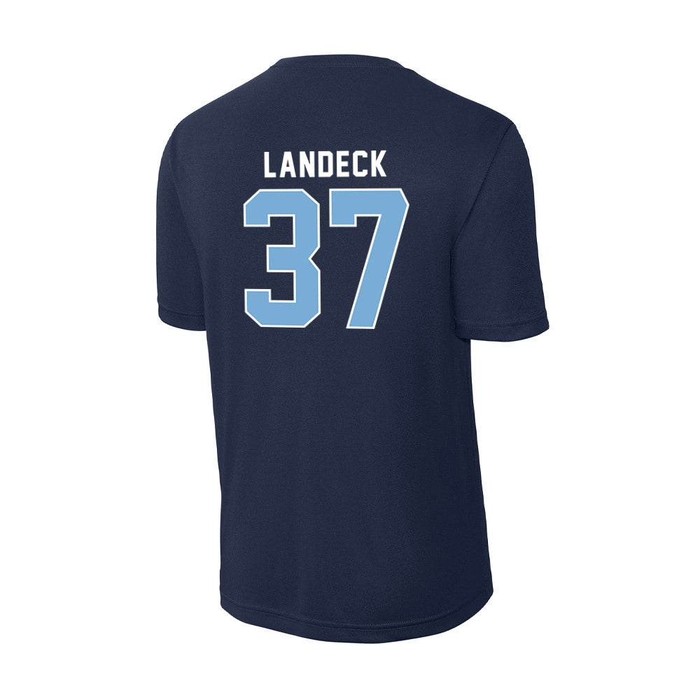 The Citadel - NCAA Baseball : Nathan Landeck - Activewear T-Shirt-1