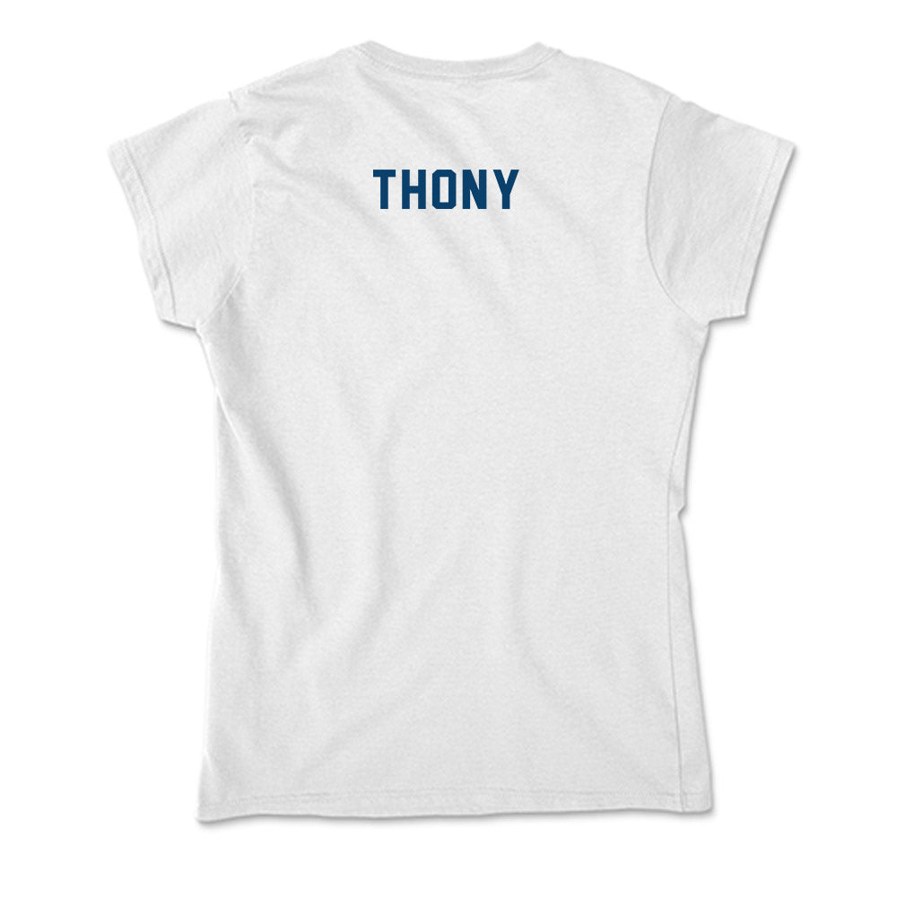 Saint Peter's - NCAA Men's Track & Field : Niles Thony - Soft Style Women’s T-Shirt-1