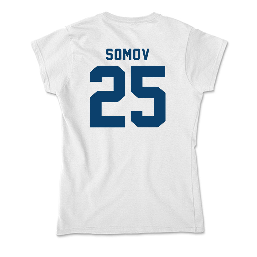 Saint Peter's - NCAA Men's Soccer : Kaloyan Somov - Soft Style Women’s T-Shirt-1