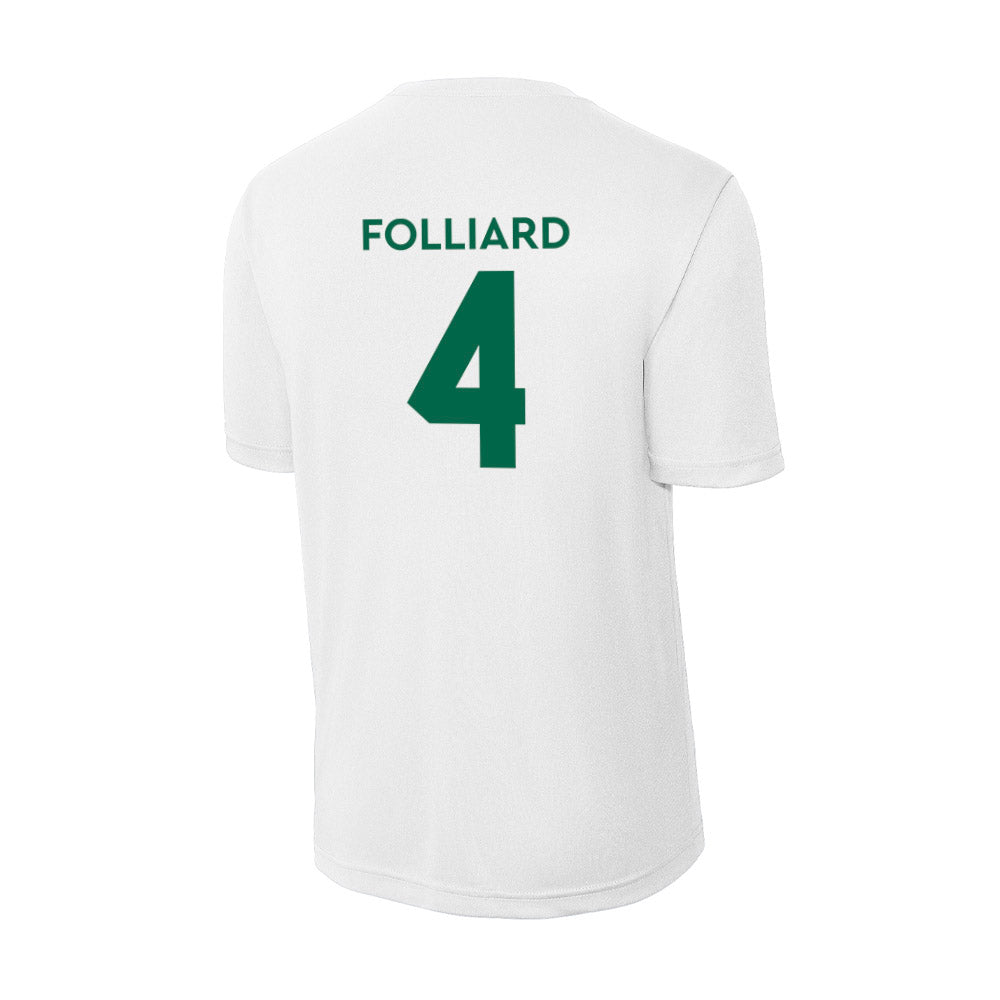Illinois Wesleyan - NCAA Football : Connor Folliard - Activewear T-Shirt-1