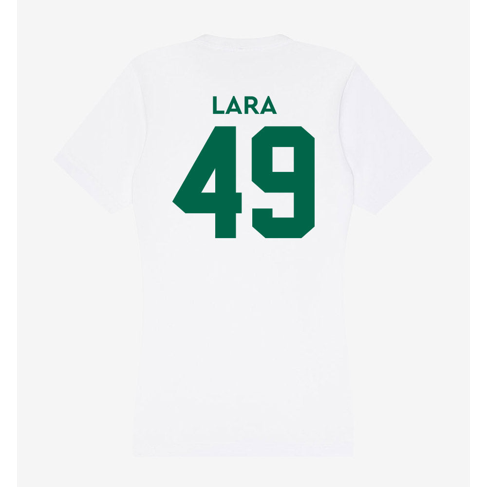 Illinois Wesleyan - NCAA Football : Ricardo Lara - Women's V-Neck T-Shirt-1