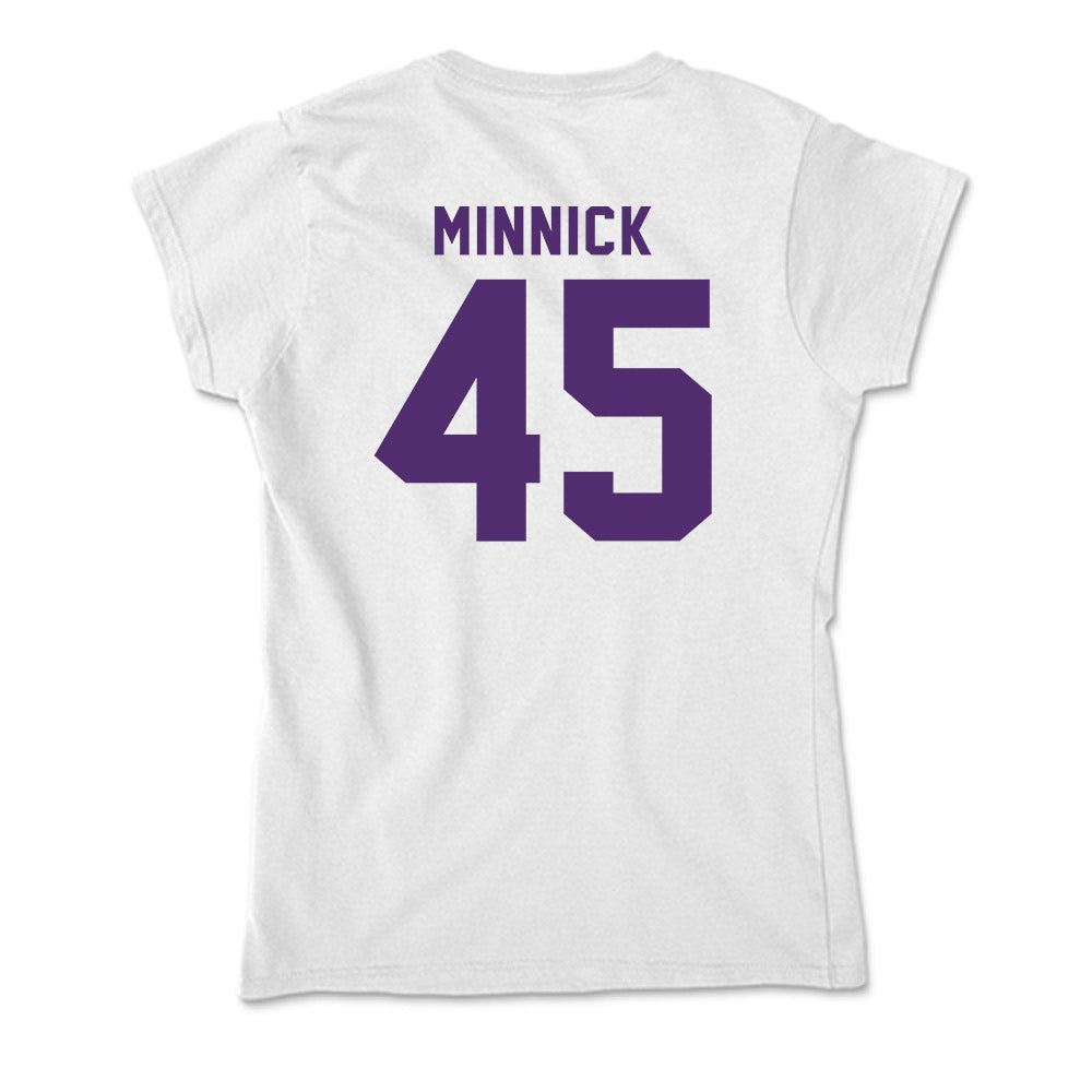 Albion - NCAA Football : Frank Minnick - Soft Style Women’s T-Shirt-1