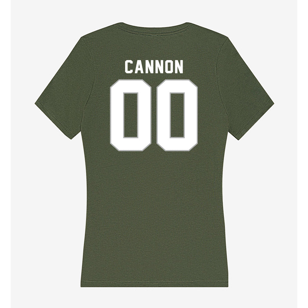 Northwest Missouri State - NCAA Football : Jaron Cannon - Women's V-Neck T-Shirt-1