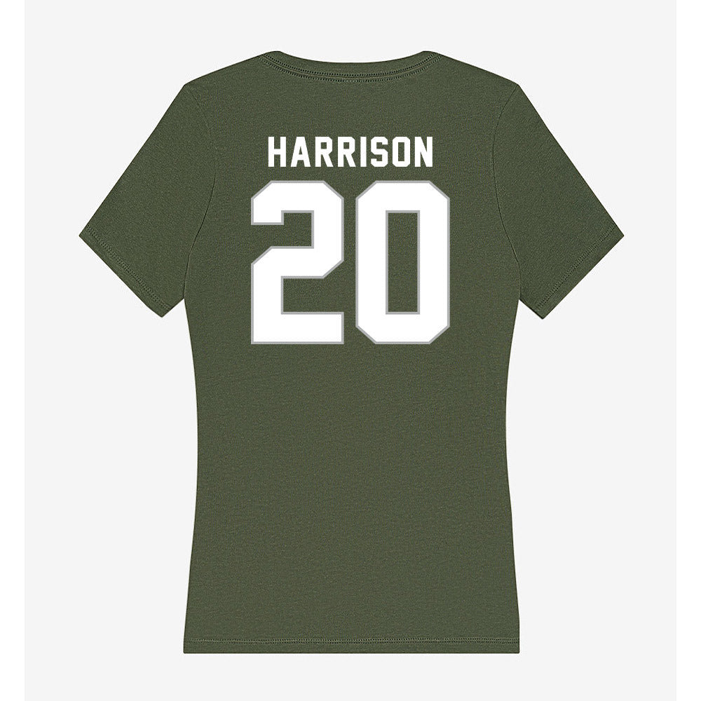 Northwest Missouri State - NCAA Football : Mike Harrison - Women's V-Neck T-Shirt-1