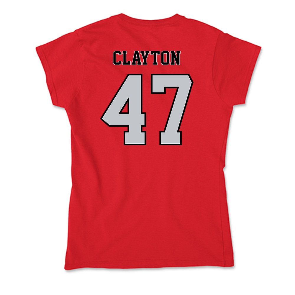 CSUN - NCAA Baseball : Royce Clayton - Soft Style Women’s T-Shirt-1