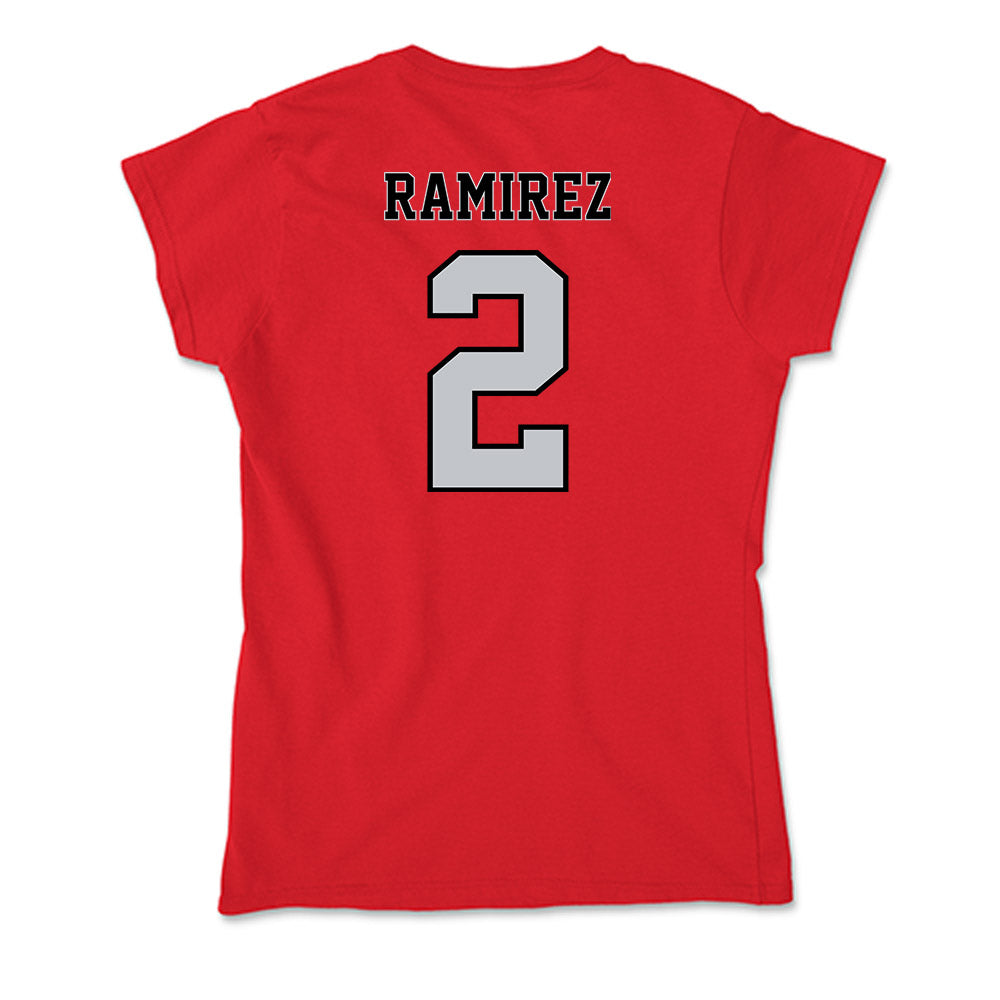 CSUN - NCAA Women's Soccer : Alena Ramirez - Soft Style Women’s T-Shirt-1