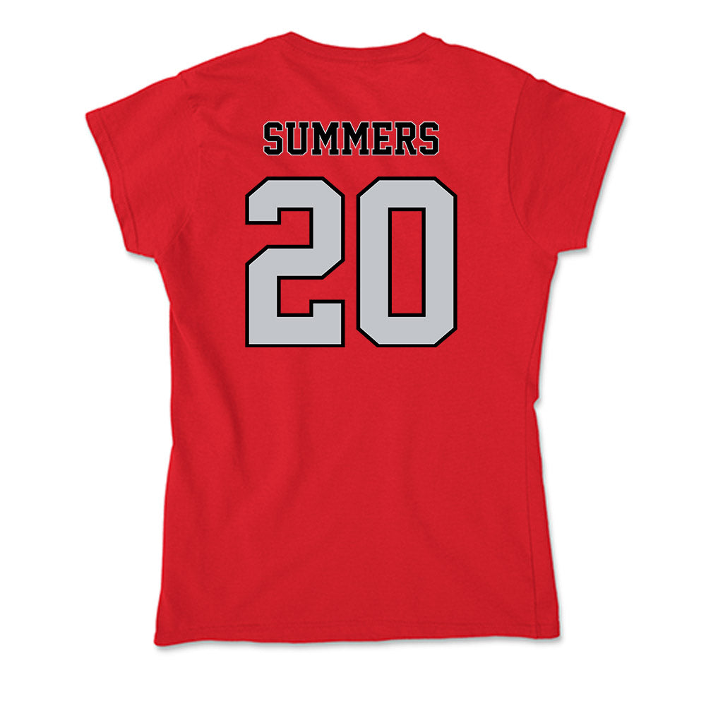 CSUN - NCAA Women's Water Polo : Claire Summers - Soft Style Women’s T-Shirt-1