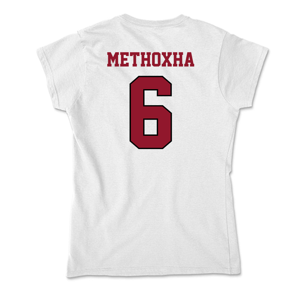 Lafayette College - NCAA Women's Soccer : Era Methoxha - Soft Style Women’s T-Shirt-1