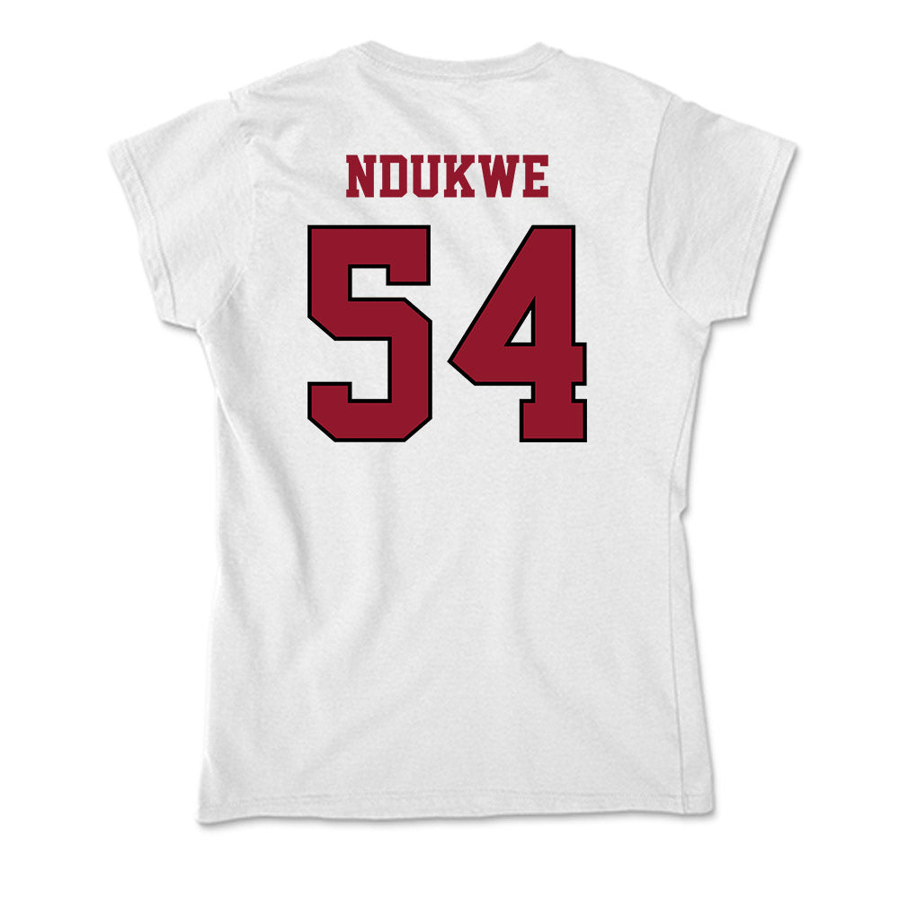 Lafayette College - NCAA Football : Mcbright Ndukwe - Soft Style Women’s T-Shirt-1