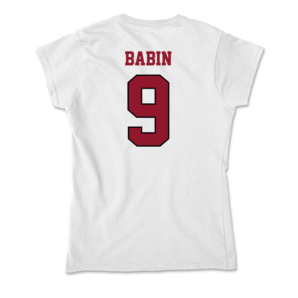 Lafayette College - NCAA Football : Joshua Babin - Soft Style Women’s T-Shirt-1
