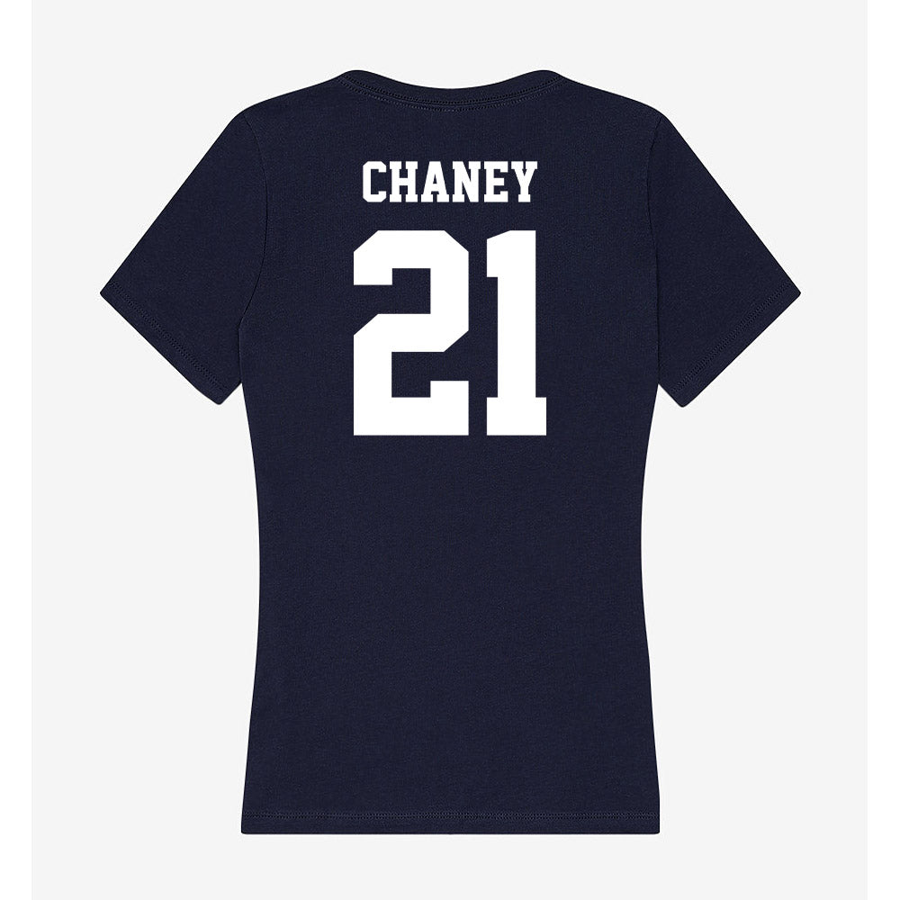 Jackson State - NCAA Football : Vernorrius Chaney - Women's V-Neck T-Shirt-1
