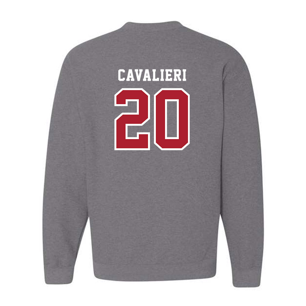 Stony Brook - NCAA Men's Lacrosse : Jack Cavalieri - Classic Shersey Crewneck Sweatshirt-1