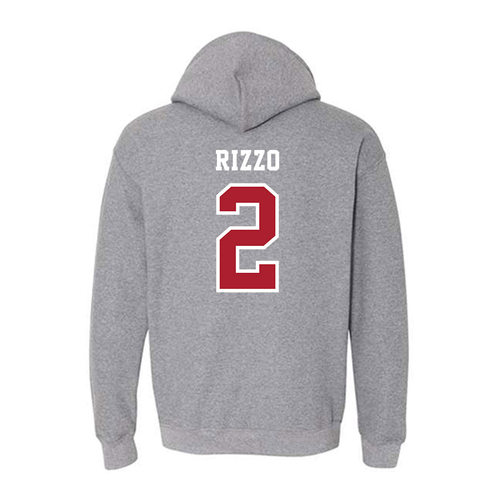 Stony Brook - NCAA Baseball : Nick Rizzo - Classic Shersey Hooded Sweatshirt-1