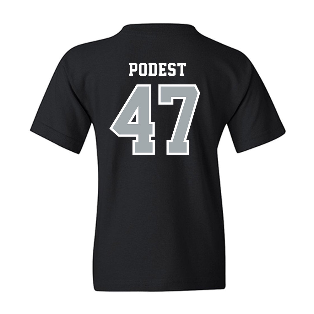 Stony Brook - NCAA Baseball : Jarek Podest - Classic Shersey Youth T-Shirt-1