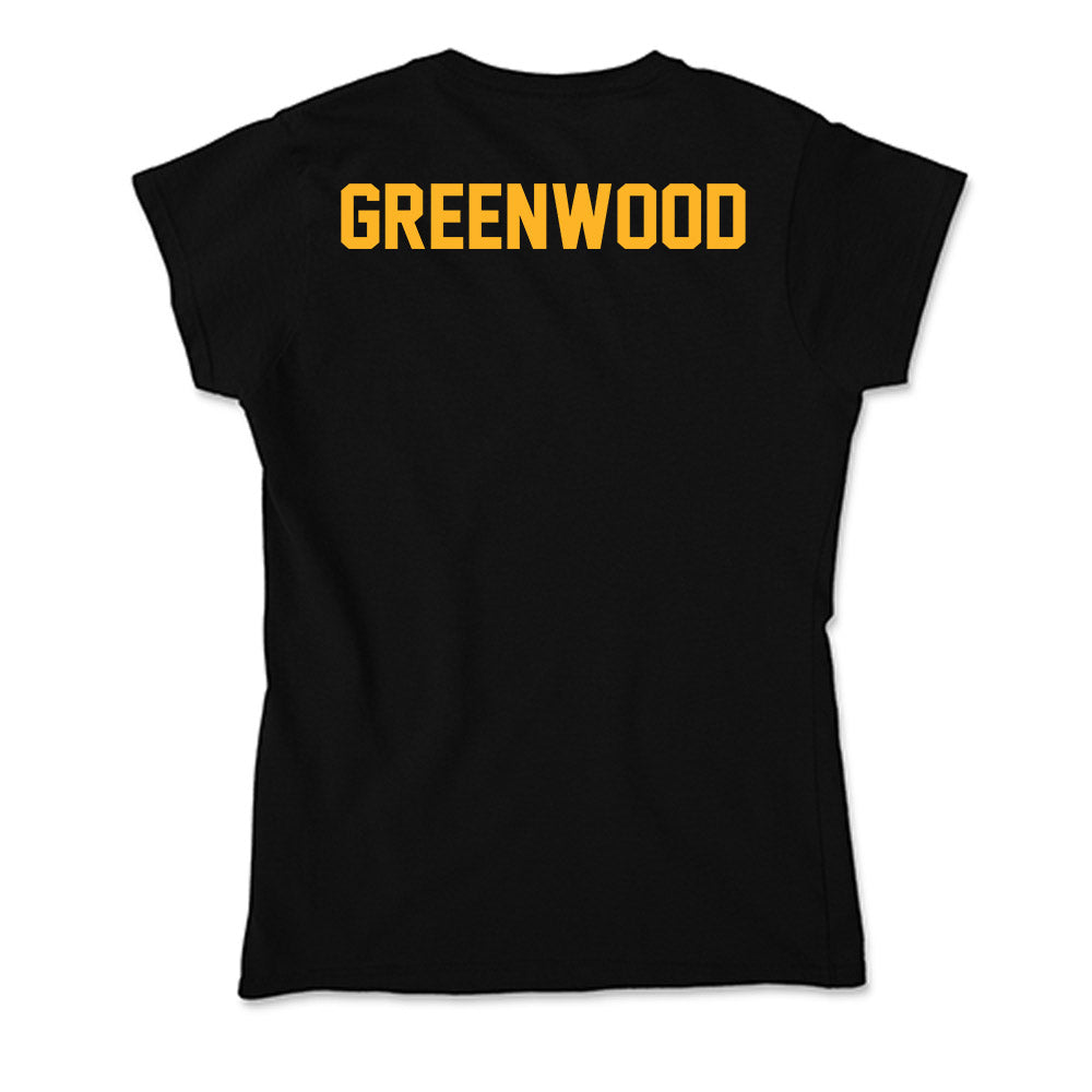 Humboldt State - NCAA Men's Track & Field : Damian Greenwood - Soft Style Women’s T-Shirt-1