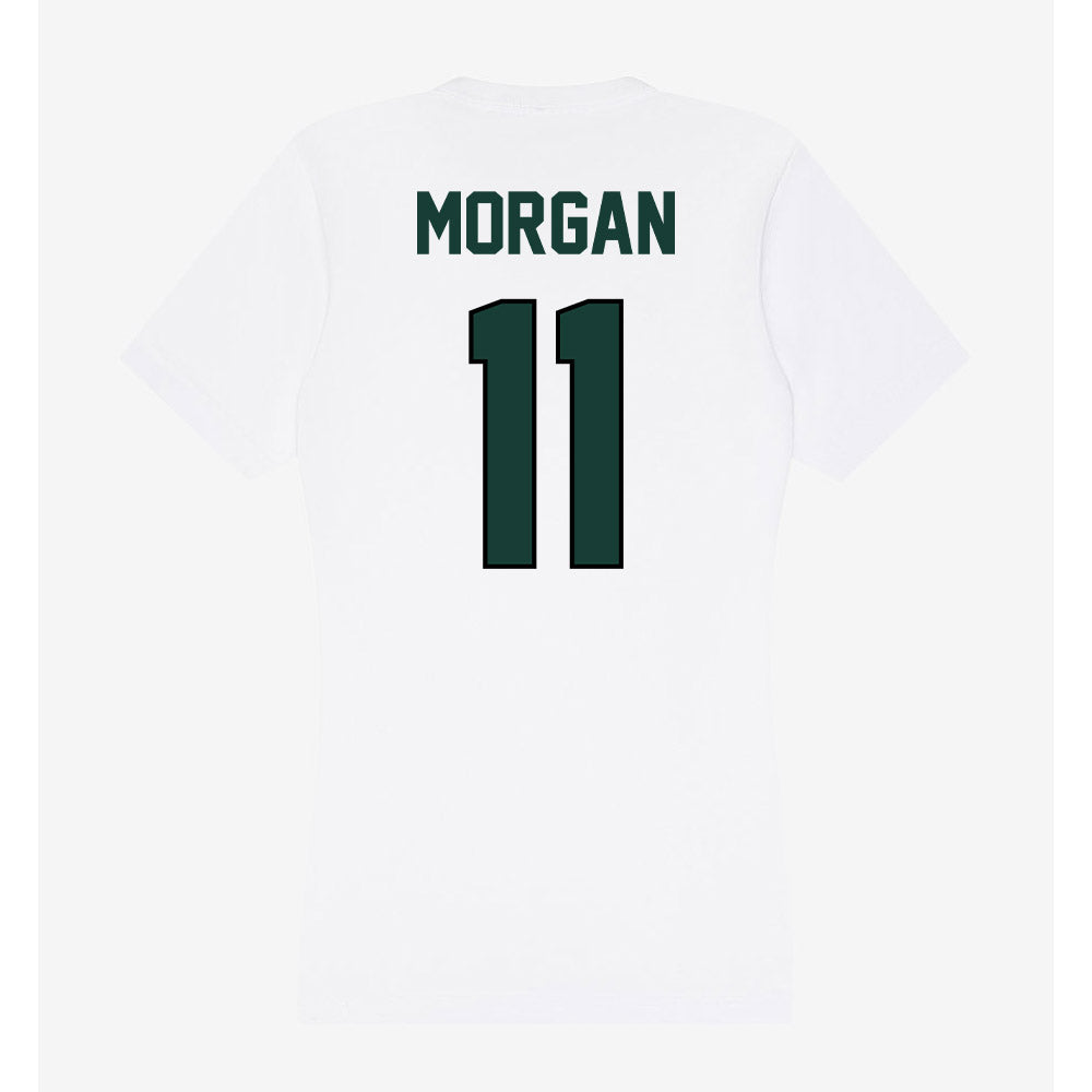 Lake Erie College - NCAA Football : Devin Morgan - Women's V-Neck T-Shirt-1