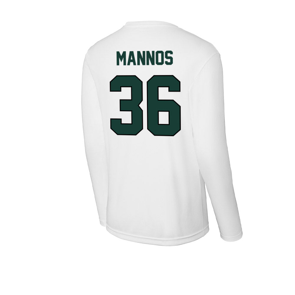 Lake Erie College - NCAA Baseball : Seth Mannos - Activewear Long Sleeve T-Shirt-1