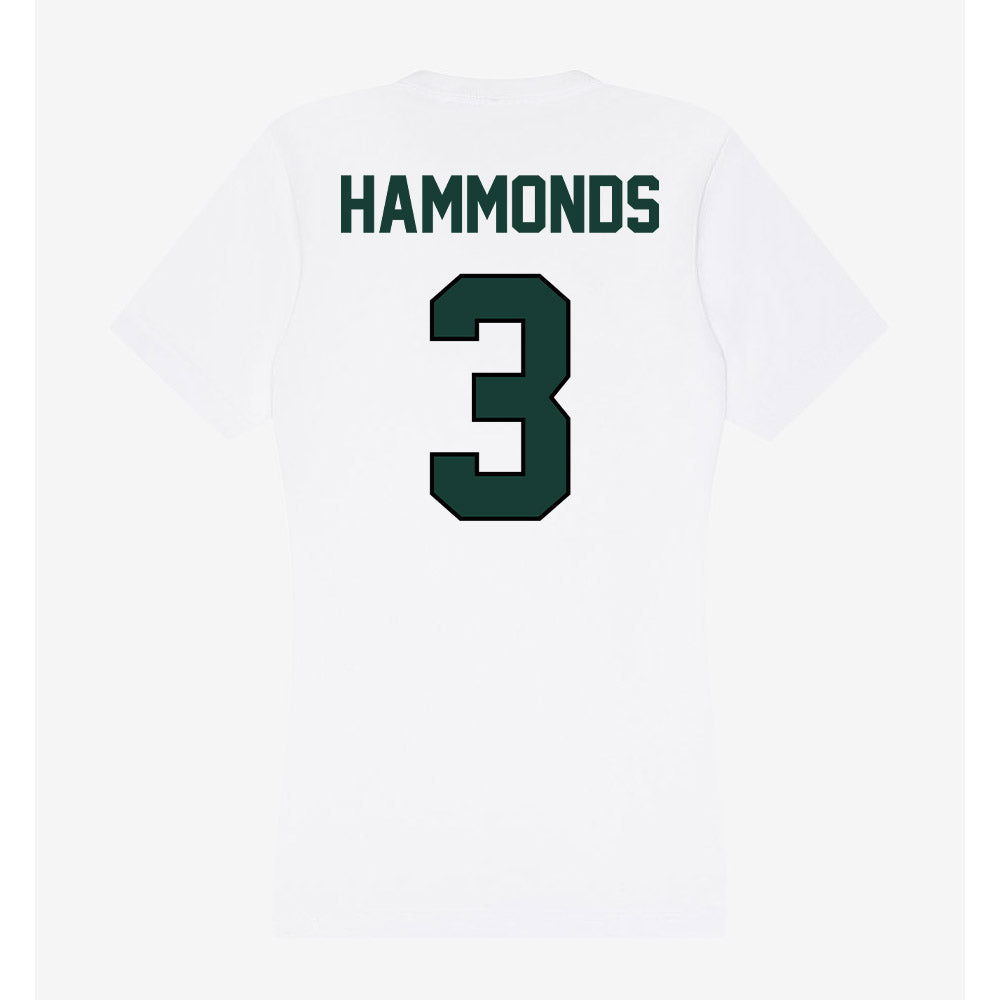 Lake Erie College - NCAA Men's Basketball : Nasir Hammonds - Women's V-Neck T-Shirt-1